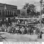 Street Fair C 1905 Potomac